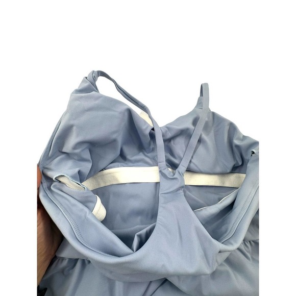 Halara Cloudful Air Fabric Backless Racerback Stacked Crossover Hem Mini Dress S - Picture 11 of 12